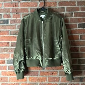 Satin Bomber Javket